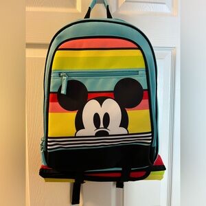 Disney insulated backpack with waterproof picnic blanket, NWT